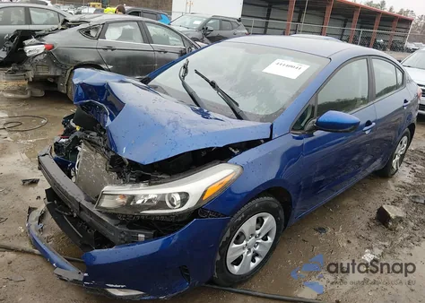 2017 Kia Forte Lx из США, поврежденный, VIN 3KPFK4A70HE158512